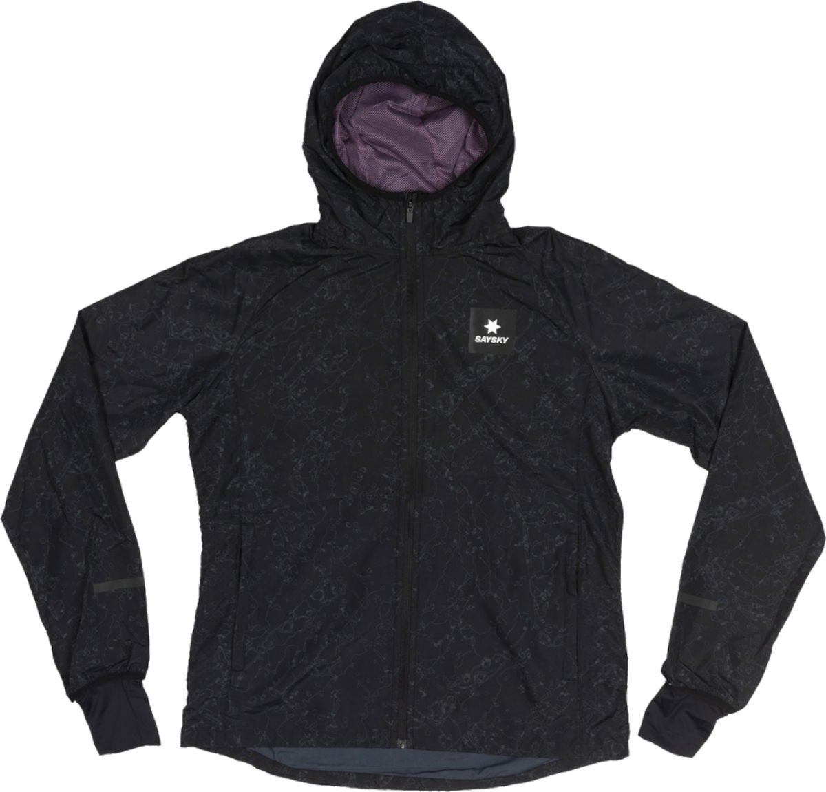Ветровка Saysky Saysky Map Pace Hooded Jacket Черно | jwrja01c1003, 0