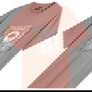 Тениска Brain Dead Endless Construction T-Shirt Кафяво | BDF25T00O046-NUT, 0