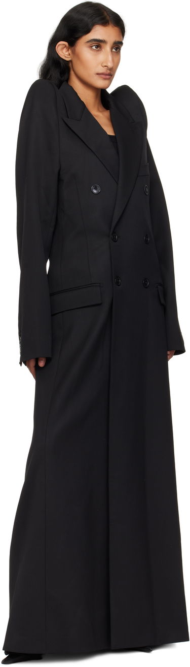 Палта VETEMENTS VETEMENTS Tight Shoulder Tailored Coat Черно | UH76TC900B, 3