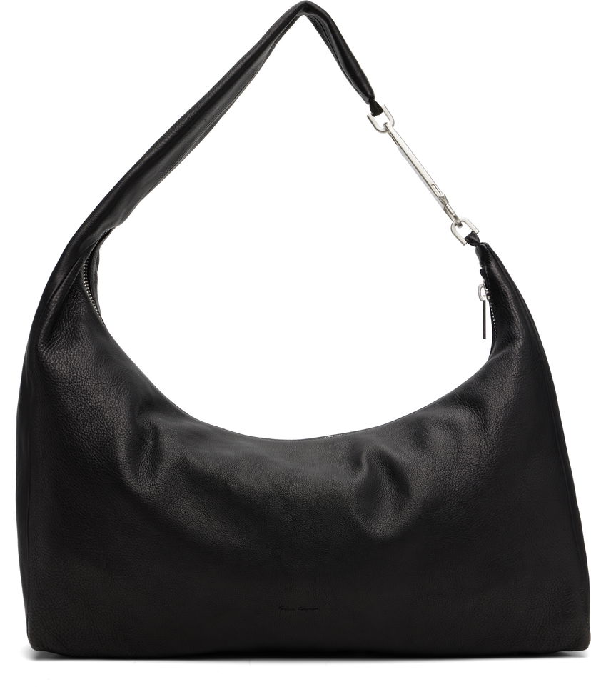 Чанта през рамо Rick Owens Rick Owens Concordians Cropped Gemini Shoulder Bag Черно | RA02E0728 LBU
