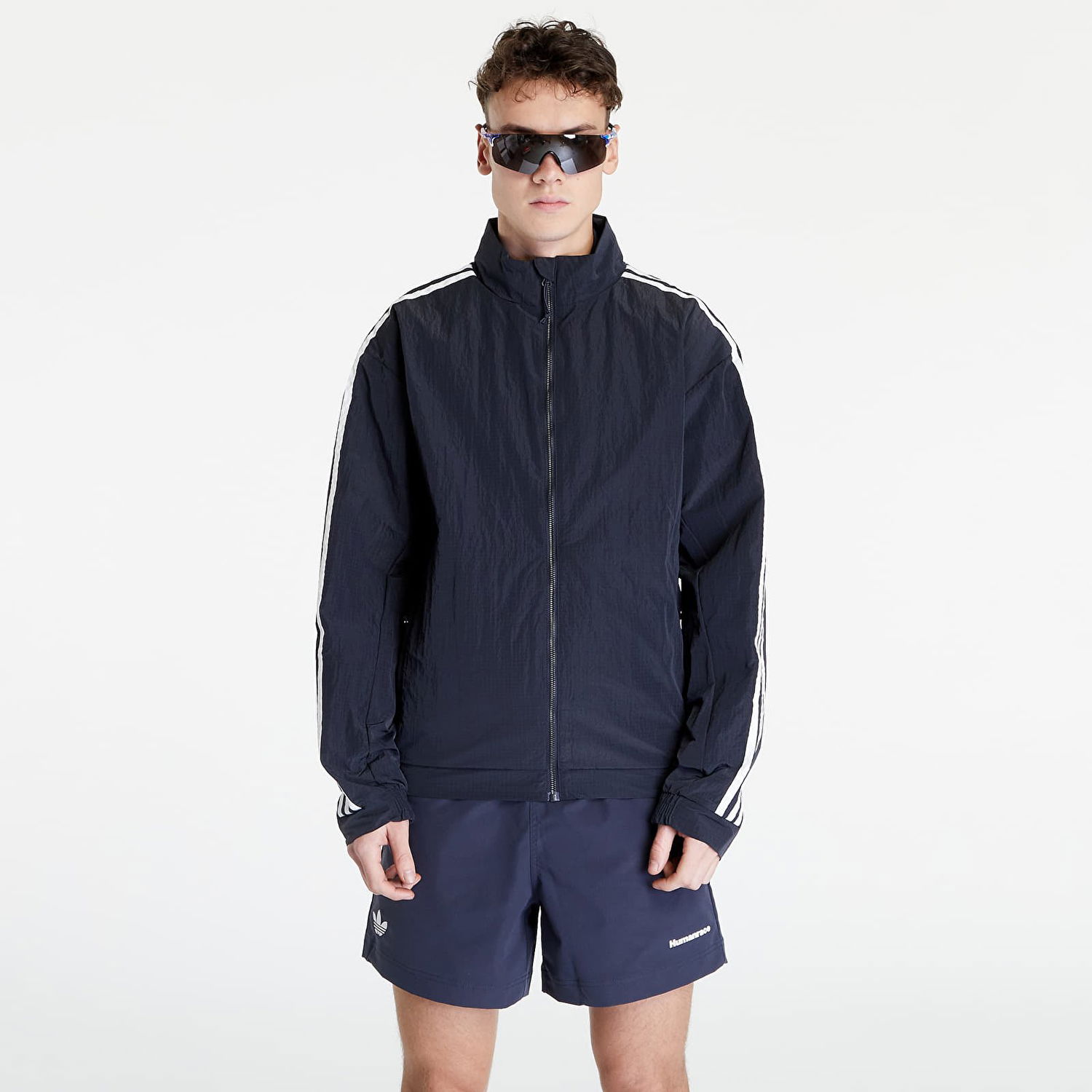 Ветровка adidas Originals Pharrell Williams Humanrace x Shell Jacket Тъмно синьо | HT9996, 0