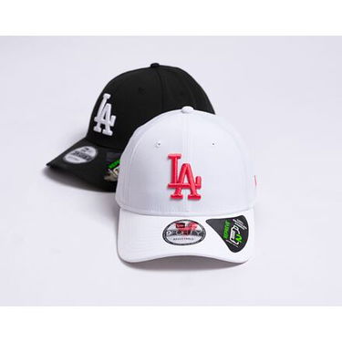 Шапка с козирка New Era 9FORTY MLB Repreve Los Angeles Dodgers White / Lava Red One Size Бяло | 60435242, 2