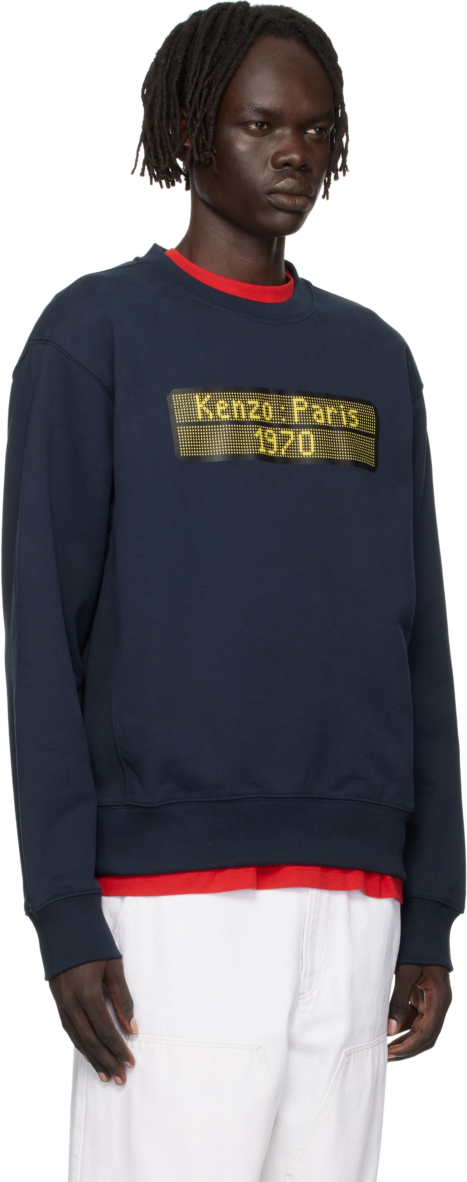 Суитчър KENZO Kenzo Paris 'KENZO City' Sweatshirt Тъмно синьо | FF65SW2564MC, 1