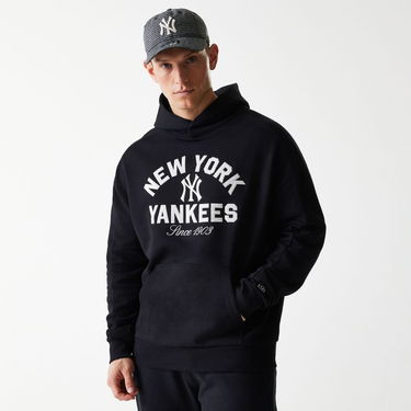 Суитчър New Era New Era MLB Heritage NY Yankees Hoodie Черно | 60684323, 0