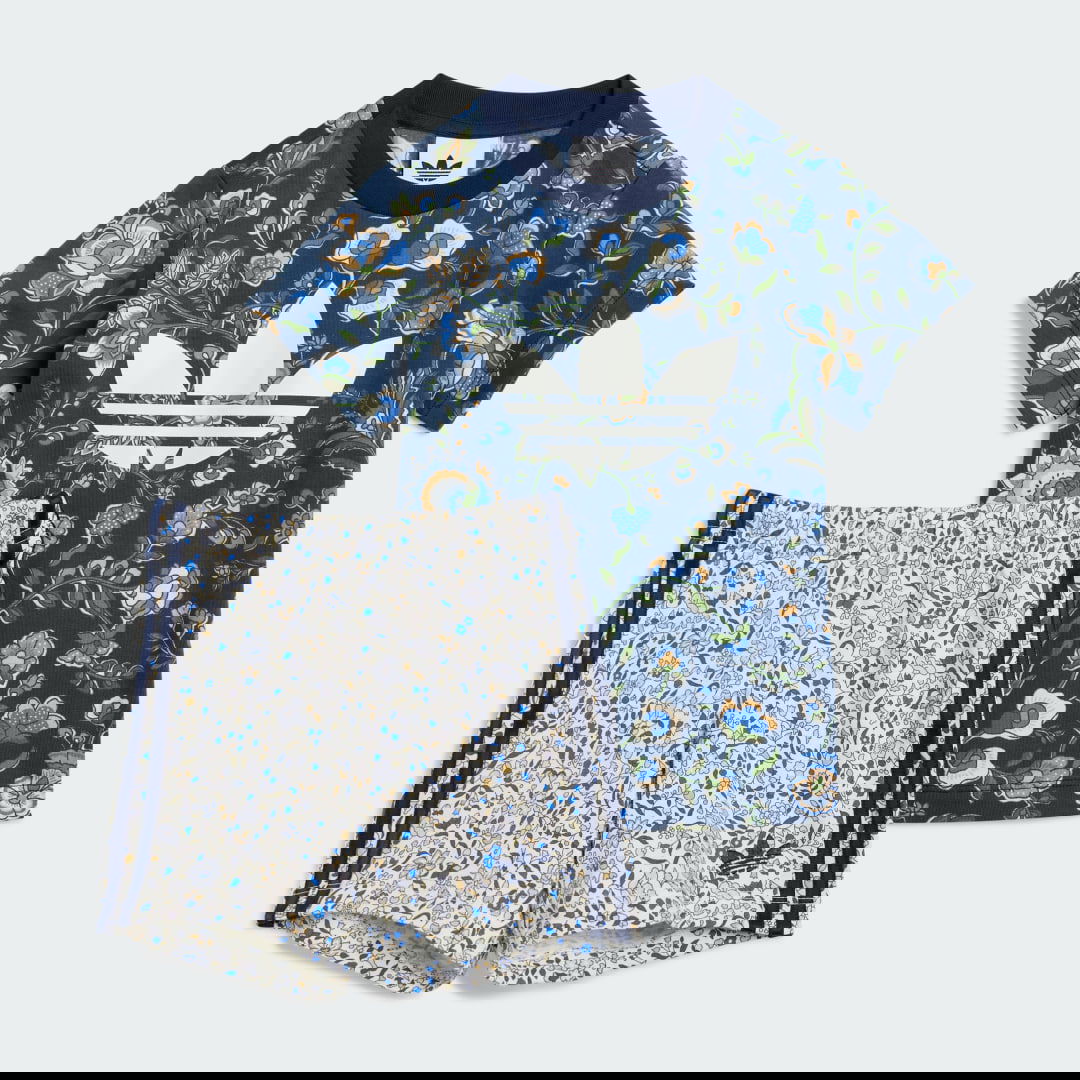 Комплект adidas Originals adidas Originals x Liberty London Infant Set Тъмно синьо | JY3017, 0