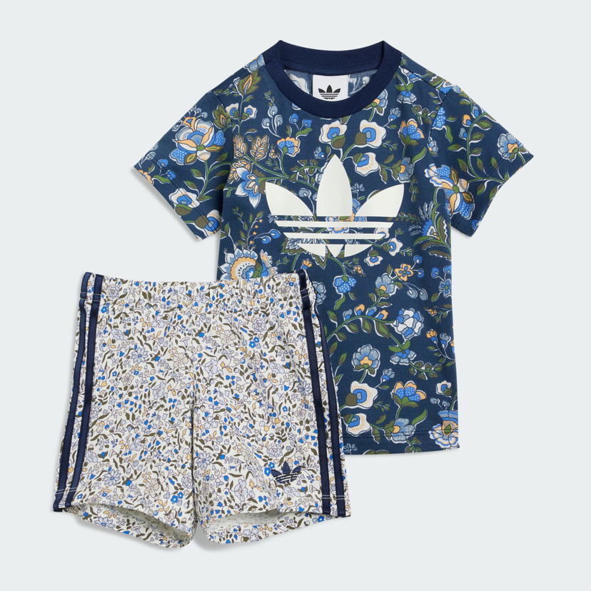 Комплект adidas Originals adidas Originals x Liberty London Infant Set Тъмно синьо | JY3017