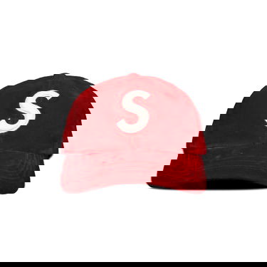 Шапка с козирка Supreme Velvet S Logo 6-Panel Червено | FW20H69 RED, 1