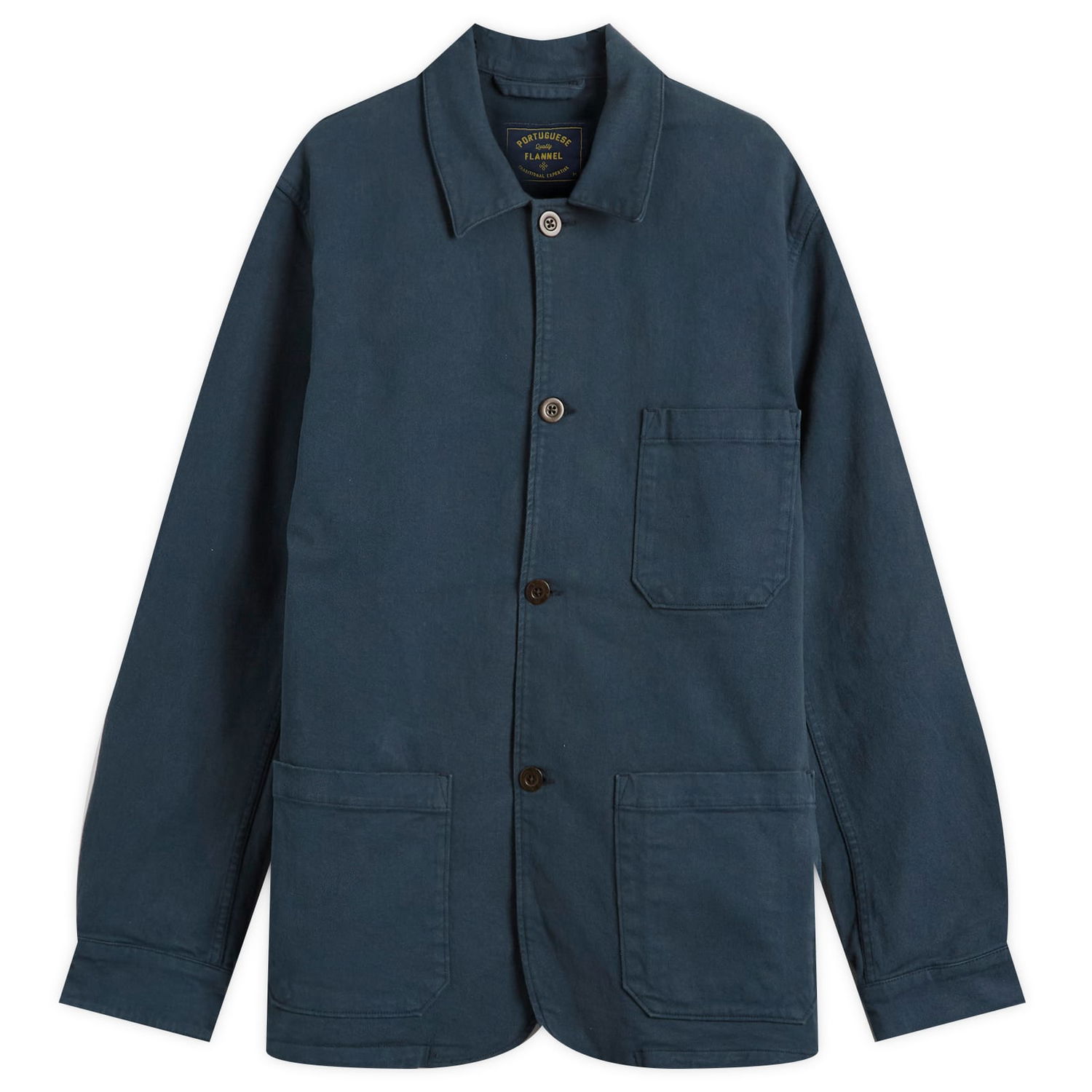 Яке Portuguese Flannel Labura Chore Jacket, Size Small Синьо | AW25007-NVY, 0