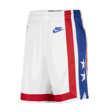 Къси панталони Nike NBA Dri-FIT Swingman Brooklyn Nets Shorts Бяло | DO9501-100, 4