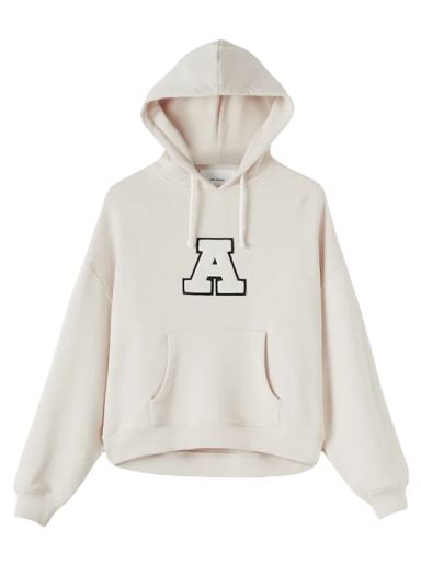 Суитчър AXEL ARIGATO College A Appliquéd Hoodie Бяло | A0828002