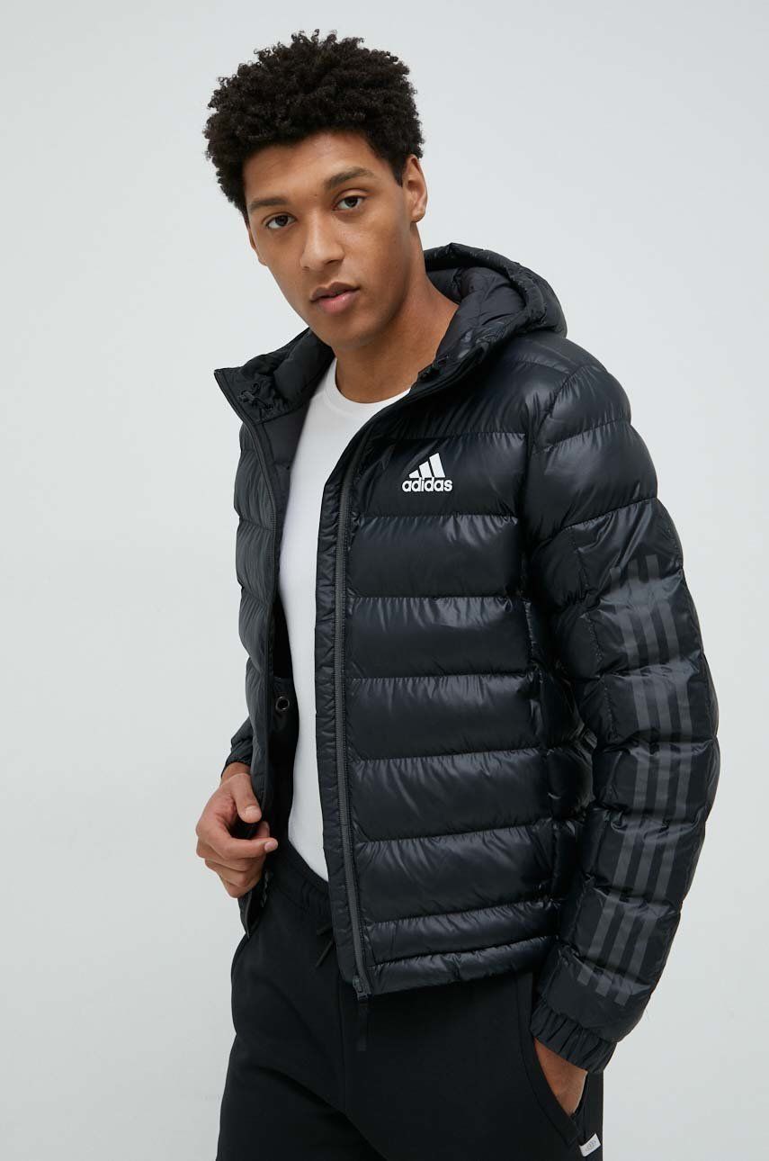 Пухо яке adidas Originals 3-Stripes Черно | HK6669, 0