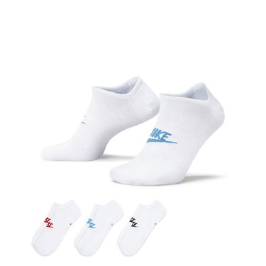 Бельо и чорапи Nike Everyday Essential No-show Socks 3-Pack Бяло | DX5075-911, 0