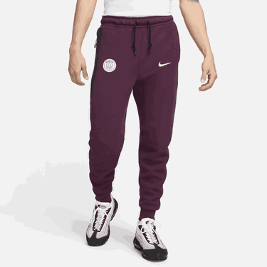 Спортни панталони Nike Paris Saint-Germain Tech Fleece Бургунди | FN8490-610, 0