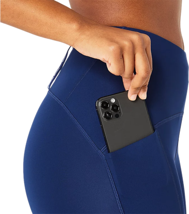 Клинове Asics ROAD HIGH WAIST CAPRI TIGHT Тъмно синьо | 2012d006-400, 2