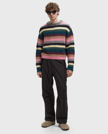 Пуловер ERL Striped Alpaca Crewneck Knit Многоцветен | ERL11N002-1, 2