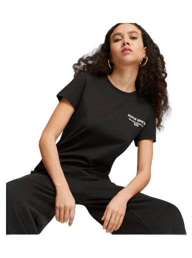 Тениска Puma TEAM Grafik T-Shirt Черно | 621437_01