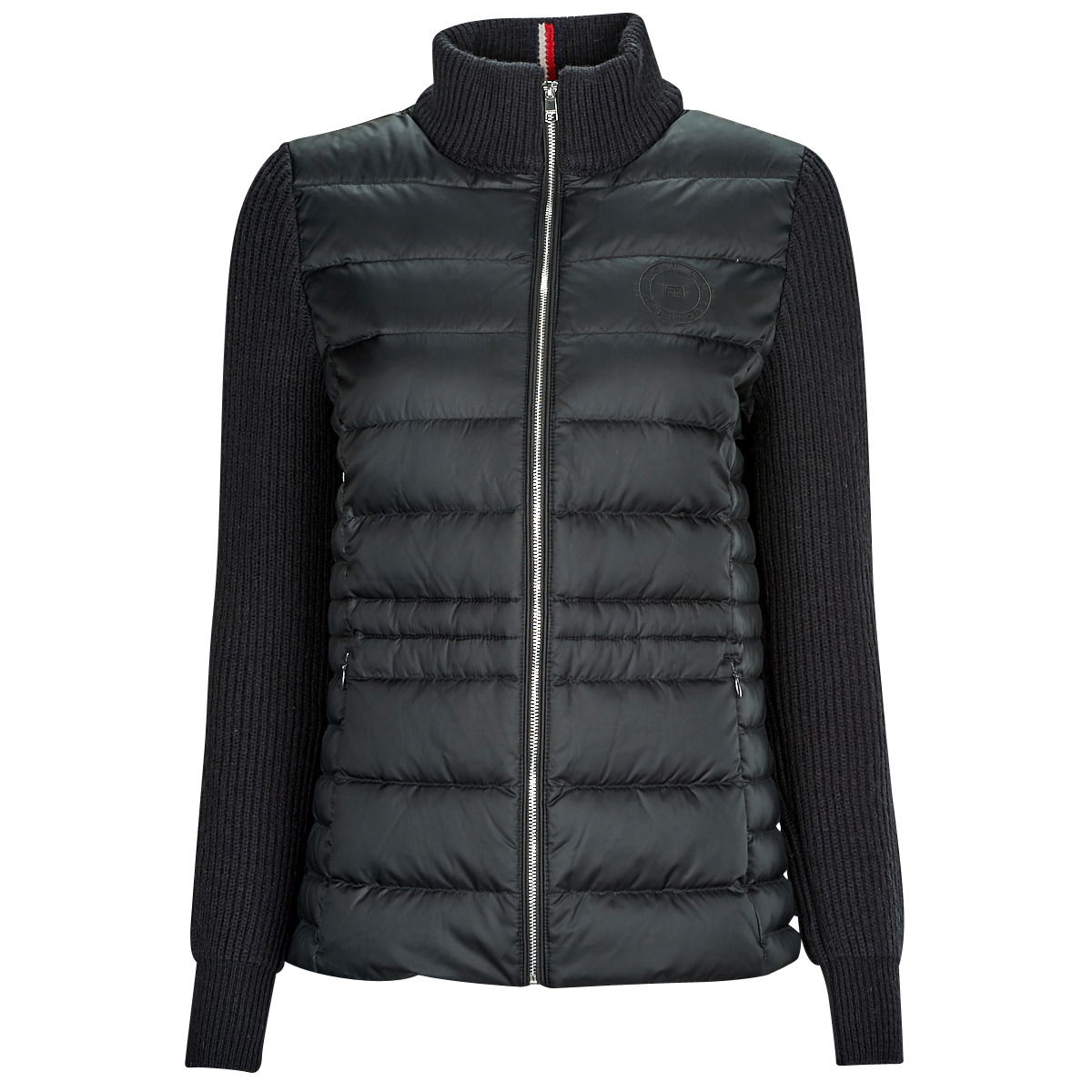 Пухо яке Tommy Hilfiger KNIT MIX DOWN JACKET Черно | WW0WW38924-BDS, 0