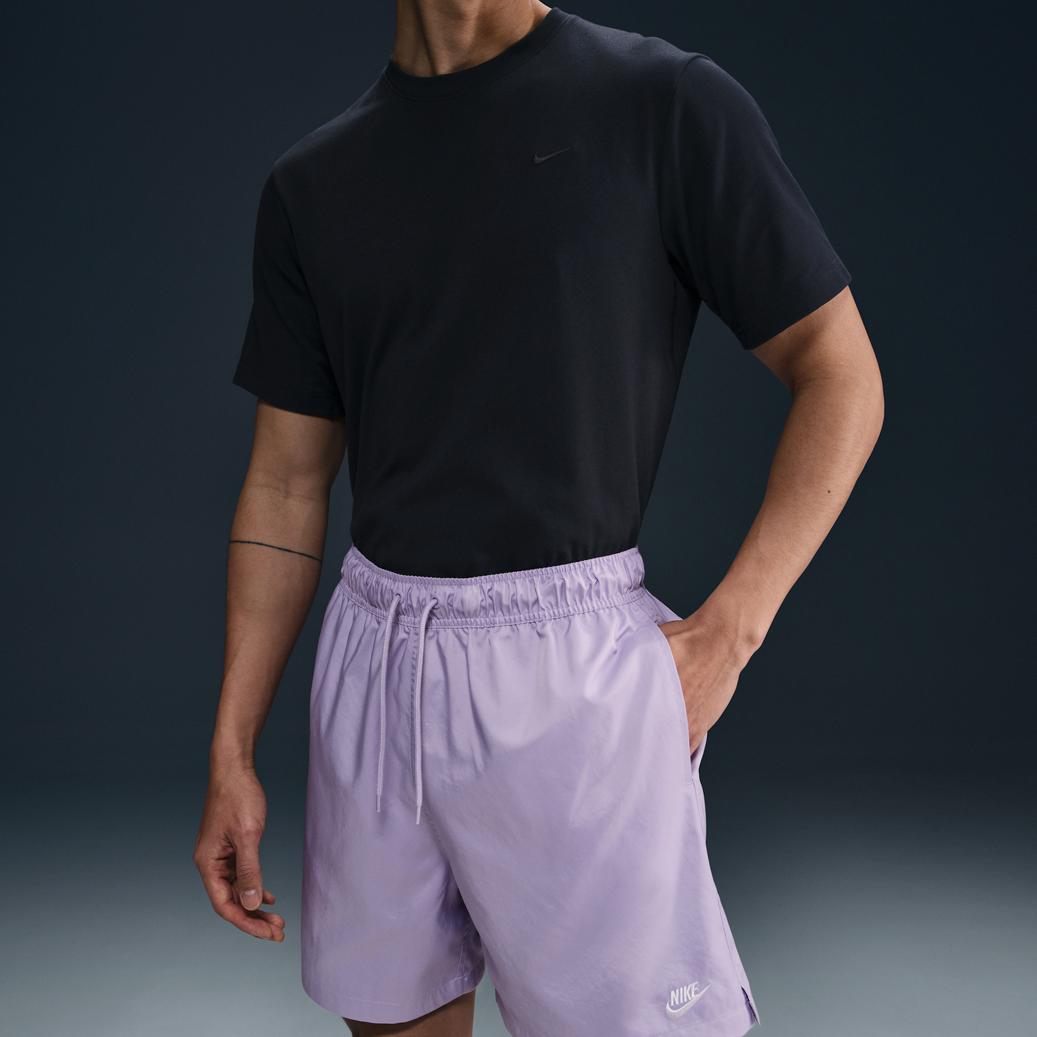 Къси панталони Nike Club Woven Flow Shorts Лилаво | FN3307-515, 1