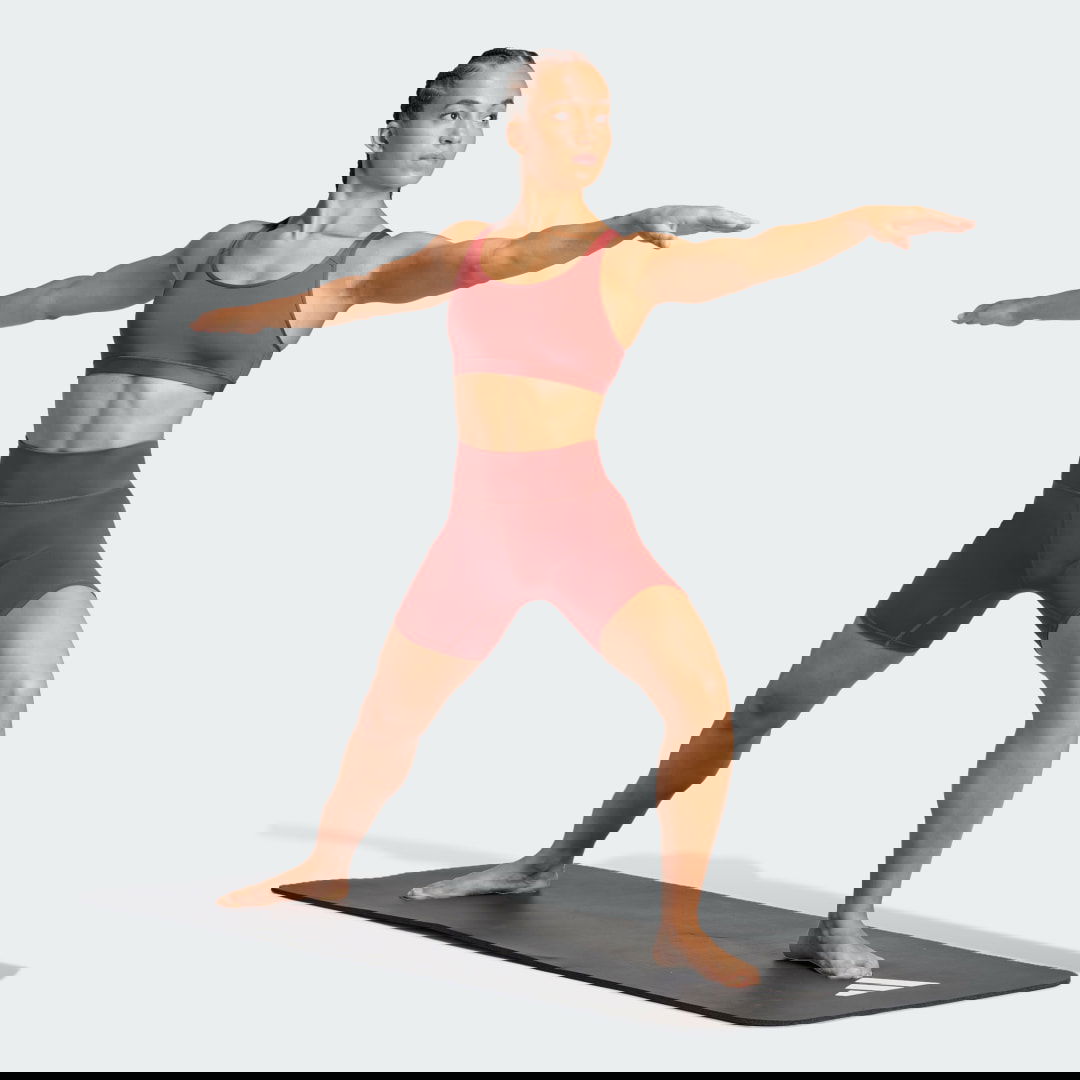 Сутиен adidas Performance Essentials Medium Support Training Sports Bra Червено | JI5585, 1