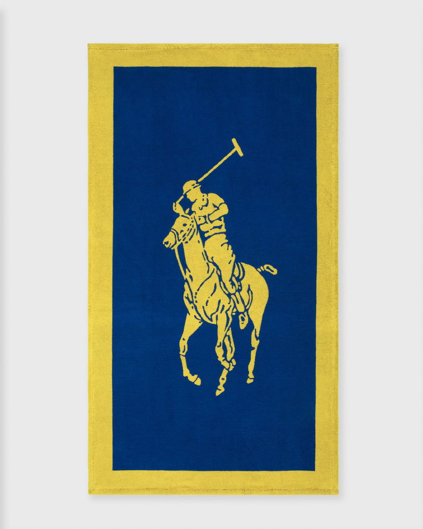 Домашен декор Polo by Ralph Lauren 100CMx170CM Beach Towel Синьо | 1023404