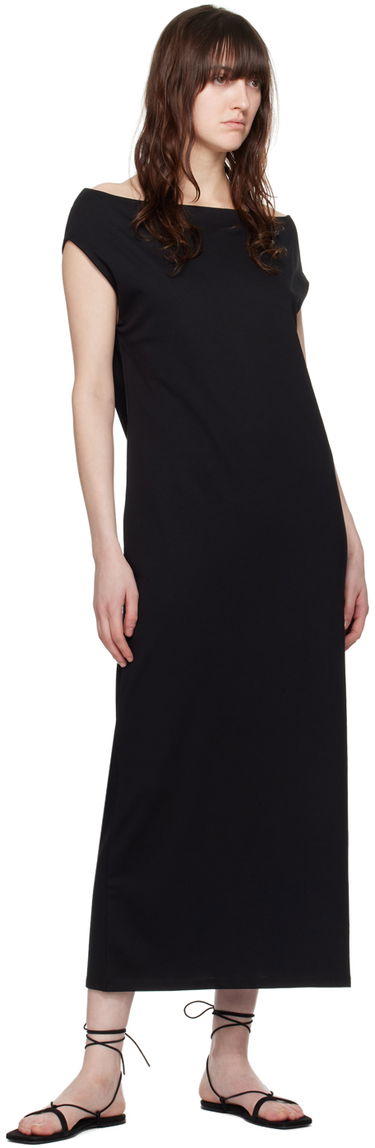 Pокля Loulou de Saison Loulou de Saison Martial Maxi Dress Черно | MARTIAL, 3