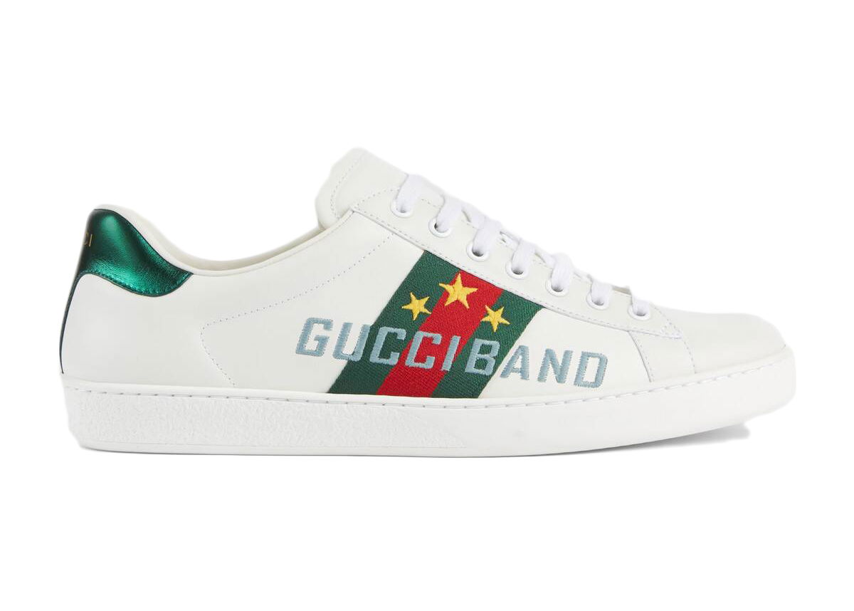 Кецове и обувки Gucci Ace 'Band' Бяло | _603693 0FI10 9069, 0
