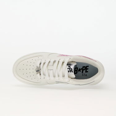 Кецове и обувки BAPE Bape Sta 50 Бяло | 001FWK802350LWHT, 3