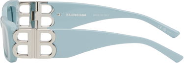 Слънчеви очила Balenciaga Balenciaga Dynasty Rectangle Sunglasses Синьо | BB0096S-025, 2