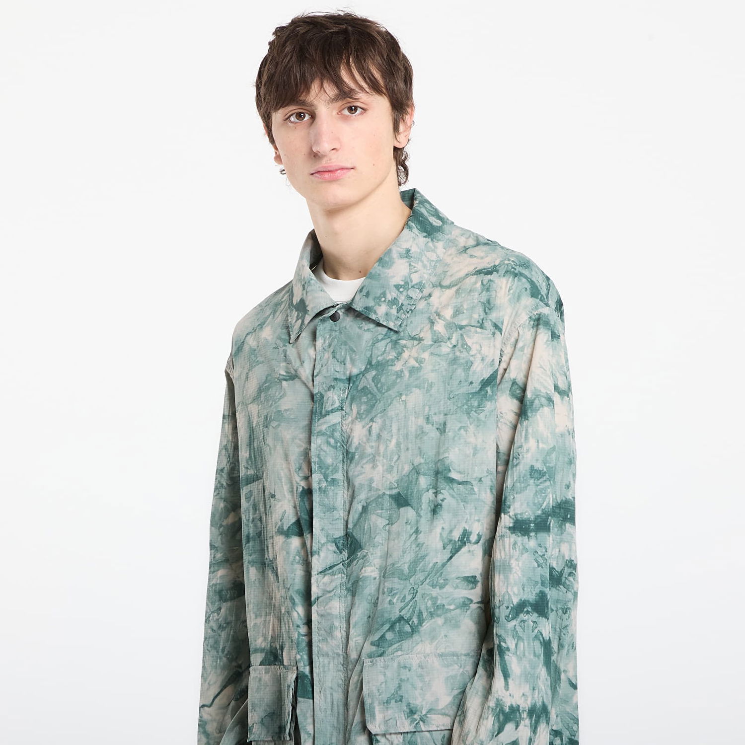 Яке Y-3 Y-3 Marbled Long Jacket Многоцветен | KS5240, 1