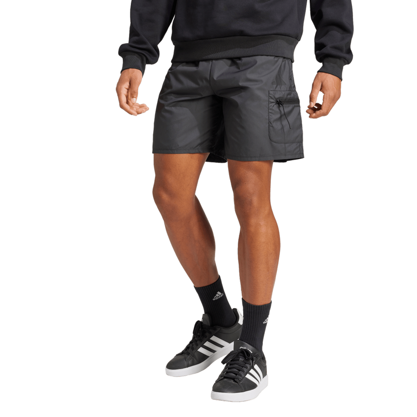 Къси панталони adidas Originals Woven Cargo Shorts with Zipper Pocket Черно | JF3282