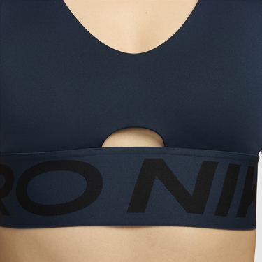 Сутиен Nike Pro Indy Plunge Тъмно синьо | HF7324-478, 2