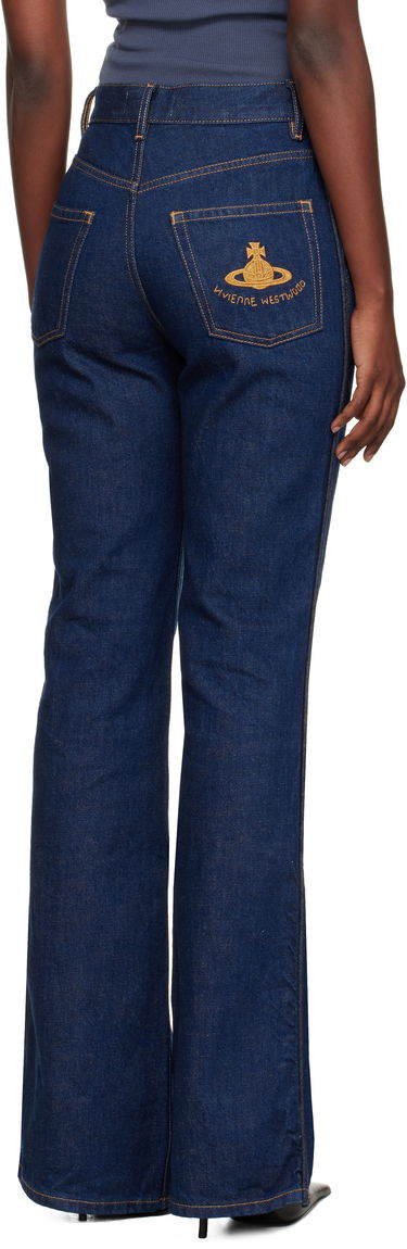 Дънки Vivienne Westwood Vivienne Westwood Ray 5 Pocket Flare Jeans Синьо | 1902002B-W0162-, 2