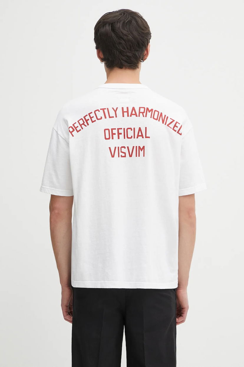 Тениска visvim Visvim Jumbo Tee S/S Perfectly Harmonized Official Бяло | 125105010024