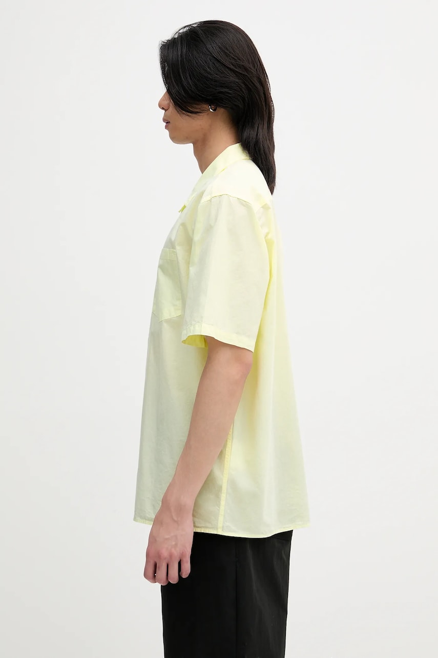 Риза NORSE PROJECTS Norse Projects Carsten Cotton Tencel Shirt, Regular Fit Жълто | N40.0579.3043, 1