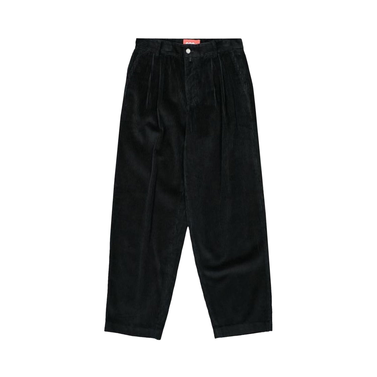 Панталони 032C Pleat Front Cord Pants Черно | SS22 W 3042 BLAC, 1