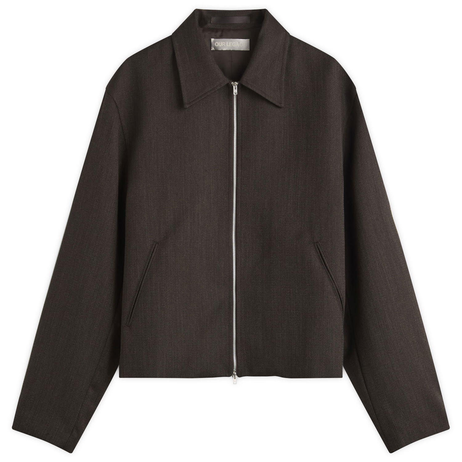 Яке OUR LEGACY Our Legacy Wool Mini Jacket Кафяво | M4250MH, 1