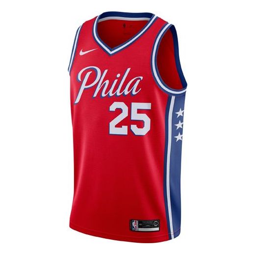 Фланелка Nike Philadelphia 76ers Ben Simmons Swingman Jersey Червено | AT9812-658