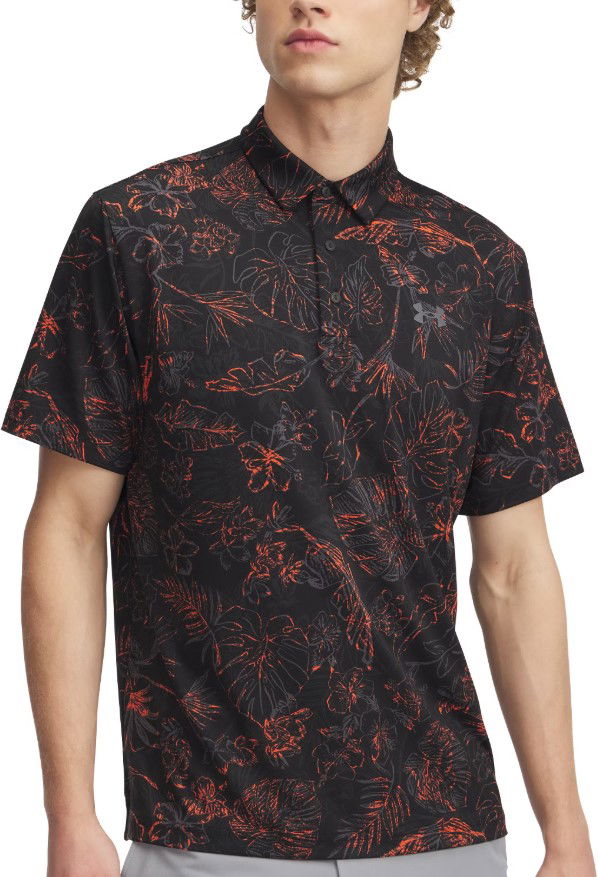Поло тениска Under Armour Under Armour Playoff 3.0 Printed Polo Shirt Черно | 1378677-013, 0