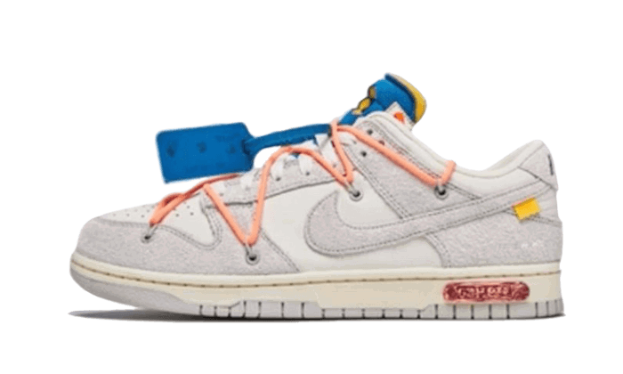 Кецове и обувки Nike Off-White x Dunk Low ''Lot 19 of 50'' Бяло | DJ0950-119, 0
