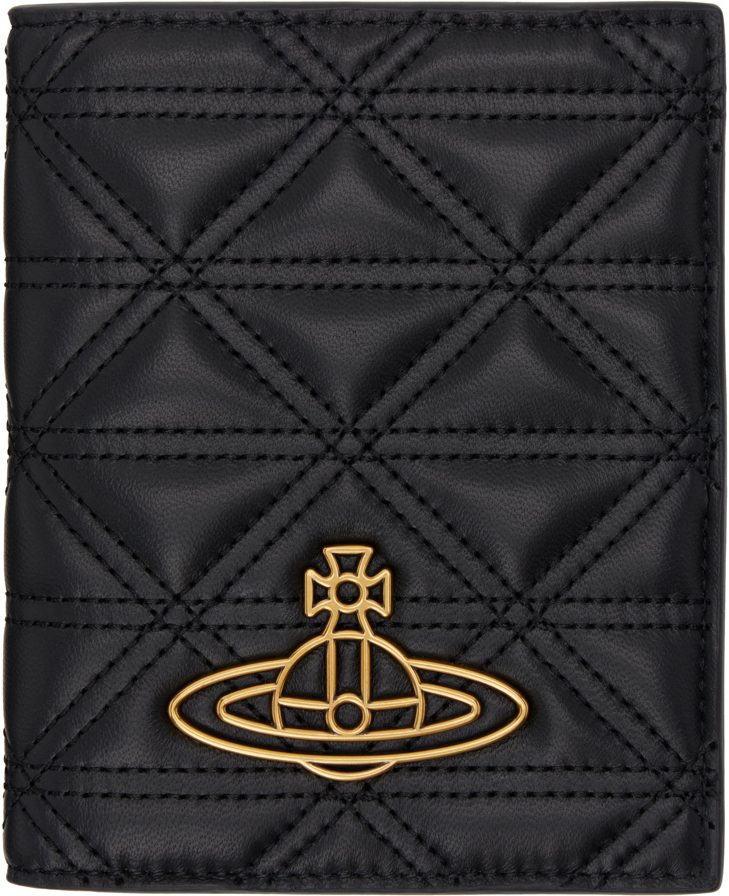 Портфейл Vivienne Westwood Vivienne Westwood Quilted Passport Holder Черно | 5106005CW-L006U-, 0