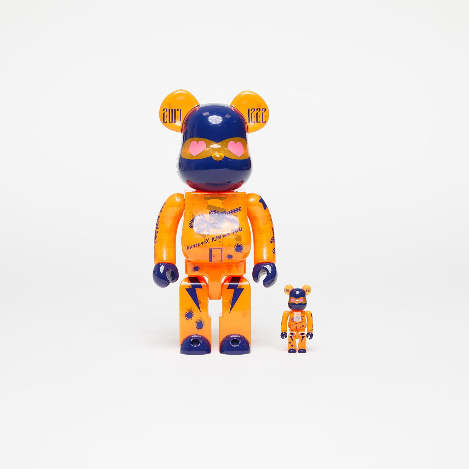 Колекционерско Medicom Toy BE@RBRICK Exit 100% & 400% Set Оранжево
 | 4530956612799, 0