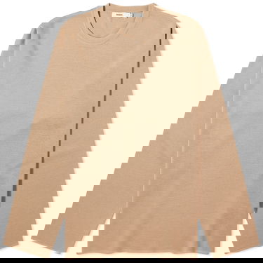 Пуловер PANGAIA Pangaia Regenerative Merino Knit Crew Neck, Size Large Бежово | 100012761348, 1