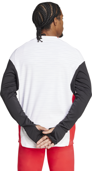 Фланелка adidas Performance Tiro 25 Pro Training Quarter-Zip Top Бяло | JX7074, 2
