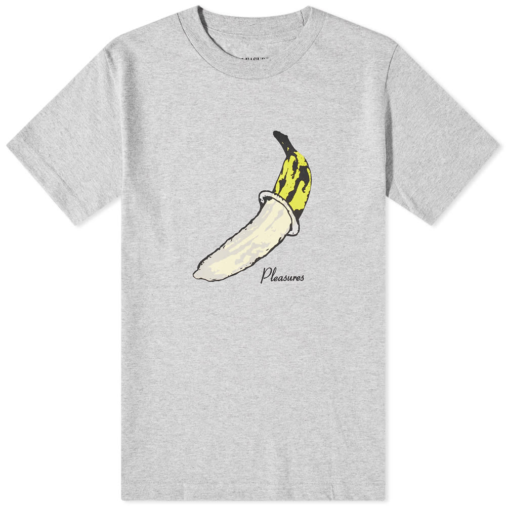 Тениска Pleasures END. x Sexual Satisfaction Nana Tee Сиво | P21F072-GRY, 0
