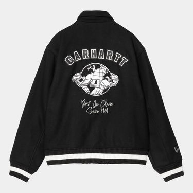 Яке бомбър Carhartt WIP WIP World Class Varsity Jacket Черно | I035432_6, 6