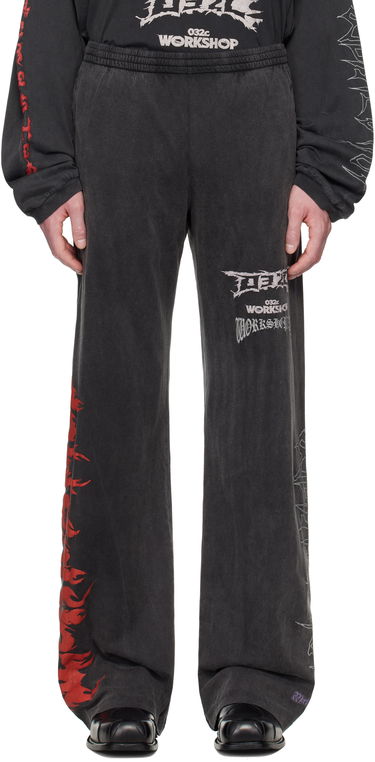 Спортни панталони 032C 032c Telepresence Comfort Sweatpants Черно | S25-URC-0761-050, 0