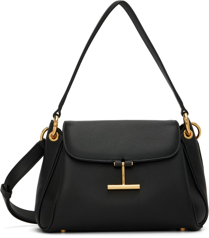 Дамска чанта Tom Ford TOM FORD Small Tara Leather Bag Черно | L1870-LCL490G