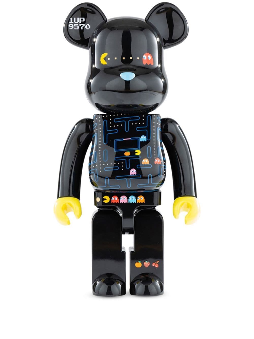 Колекционерско Medicom Toy Bearbrick Pac-Man "10" figure - Black Черно | MEDI004118507466, 0