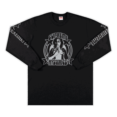Тениска Supreme Hysteric Glamour x Long-Sleeve Tee Черно | SS21T24 BLACK, 0