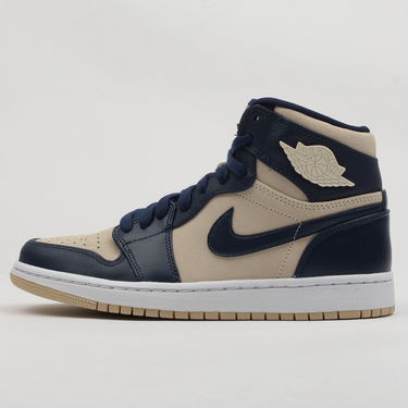 Кецове и обувки Jordan Air Jordan 1 High "Navy Cream" Тъмно синьо | AQ9131-401, 0